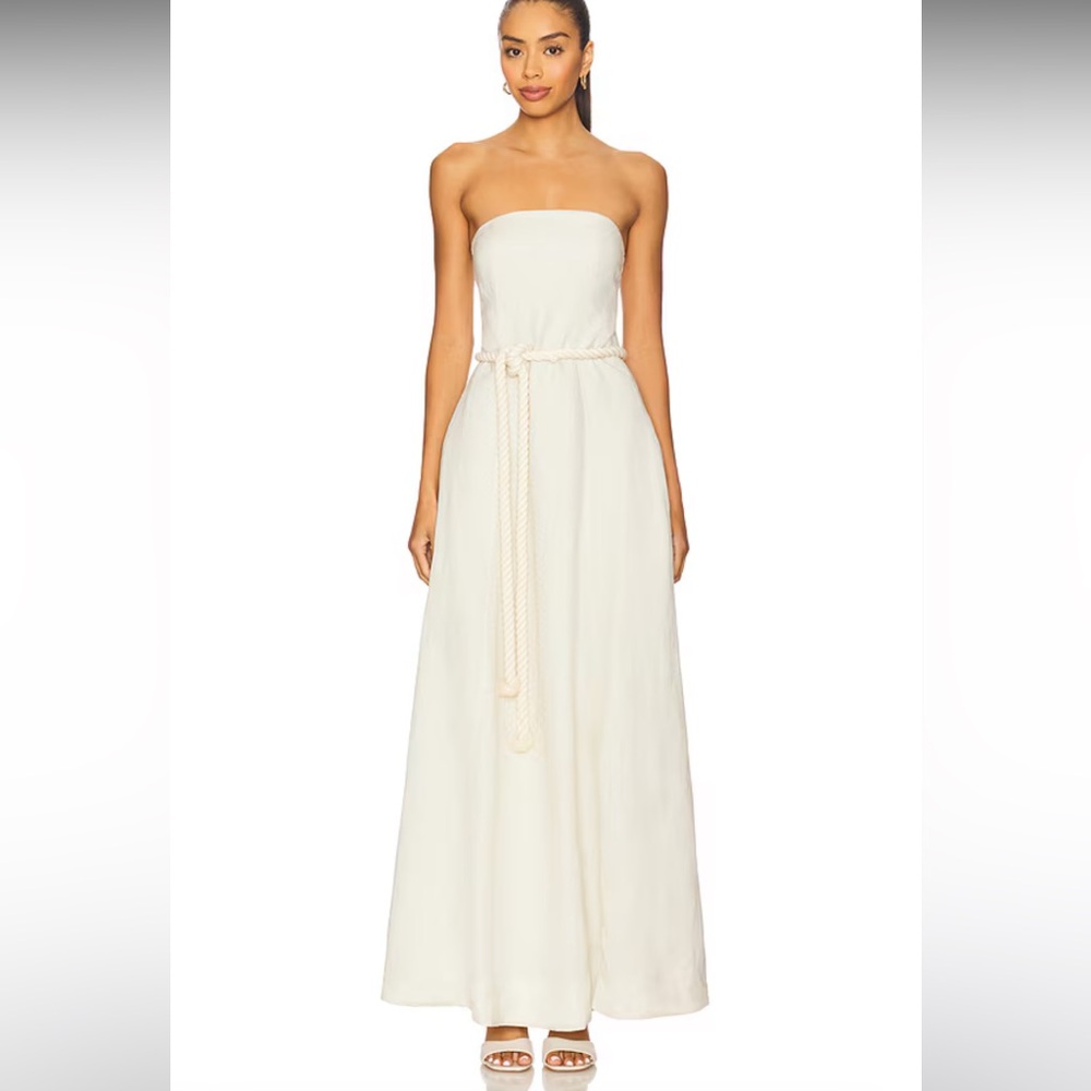 NWT LPA Everli Maxi Dress in Natural